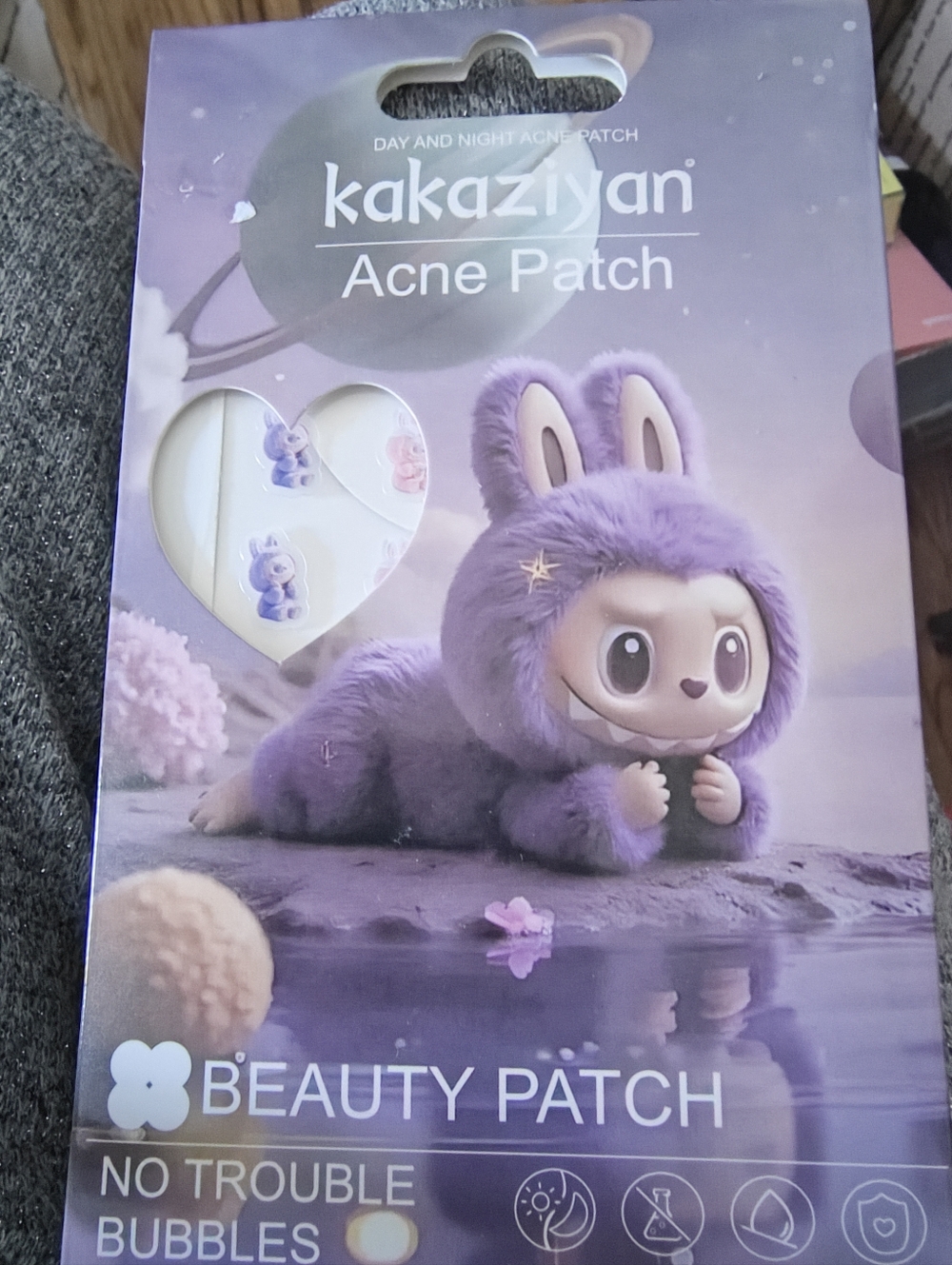 Purple Beauty Acne Patches for Kids